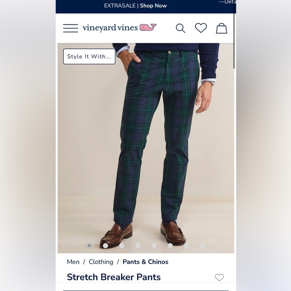 Vineyard Vines Breaker Pant - Picture 1 of 2
